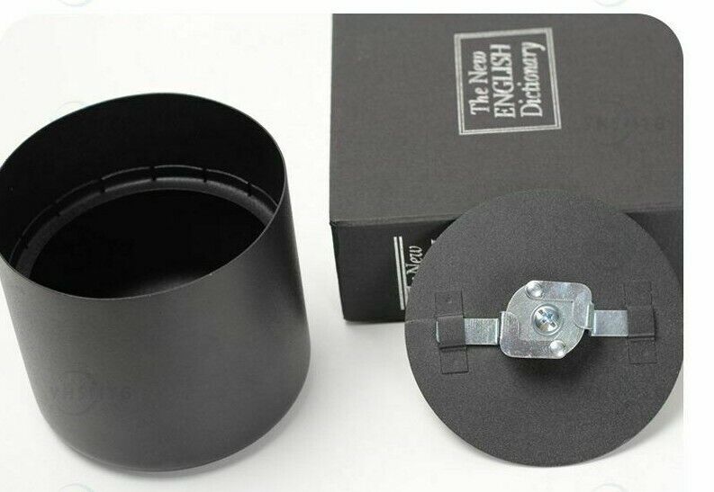 Flower Pot Shape Surprise Box 12x13cm PVC Steel Hidden Security Stash Safe Jars