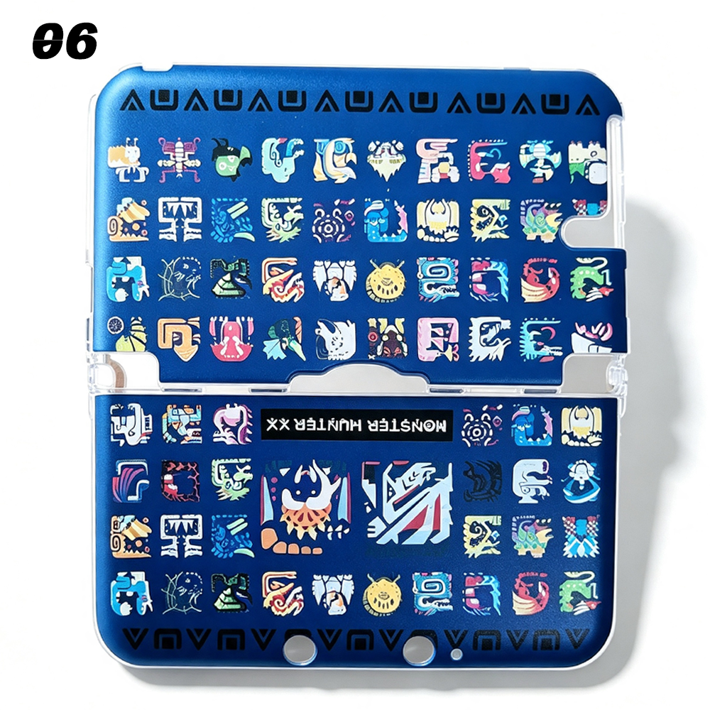 12 Designs Snap on Case Cover Shell For Nintendo Old model 3DS XL/ 3DS LL