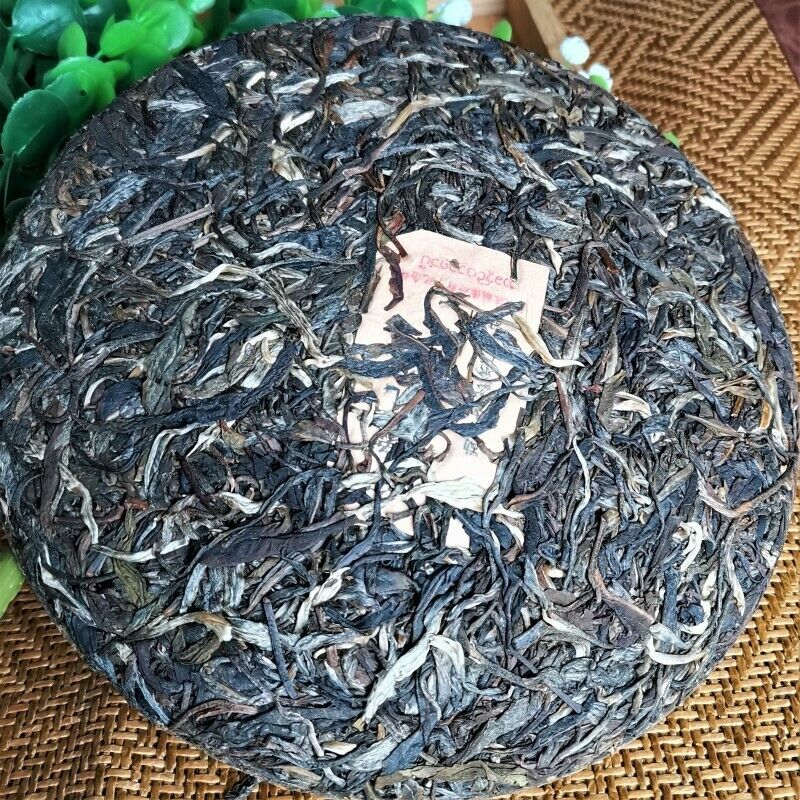 Healthy Drink Impression Peacock Cha Tea Cake 357g Premium Yunnan Pu'er Tea