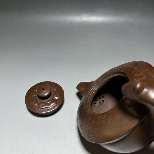 vintage chinese yixing purple clay teapot zisha ceremony teaware collection rare