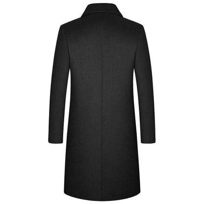 2023 Winter Wool Coat Men Trench Coat Men Wool Coats Jackets
