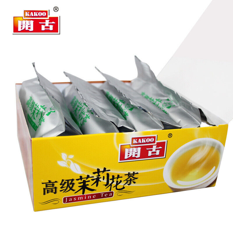 Double Piece 100 bags of Premium Jasmine Tea Double Chamber Bag Tea 220g