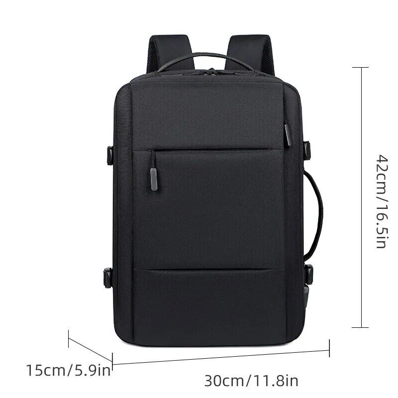 Classic Travel Backpack Men Business Backpack School USB Bag Laptop Backpack