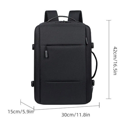Classic Travel Backpack Men Business Backpack School USB Bag Laptop Backpack