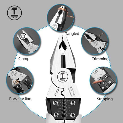 Diagonal Pliers Multifunctional Universal Hardware Wire Cutters Electrician Tool