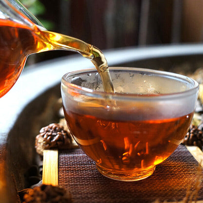 Lao Tong Zhi 7978 Haiwan Old Comrade Puer Tea Cake 2007 357g Ripe Pu-erh Shu Tea