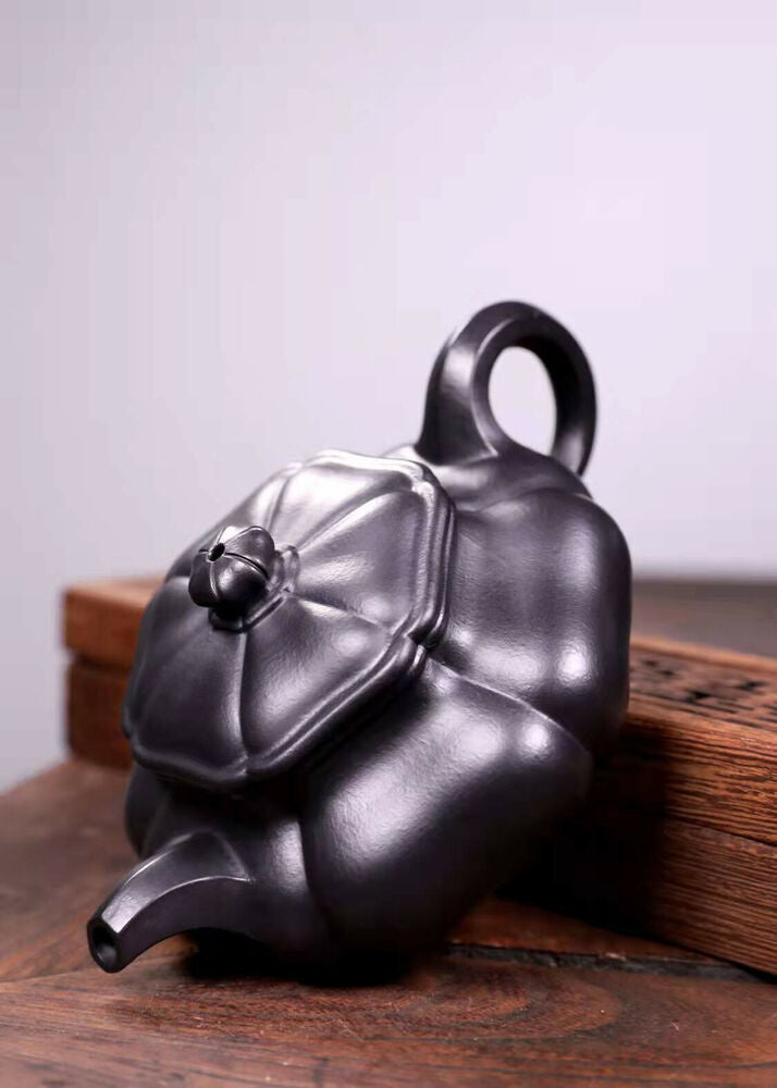 160cc chinese Yixing Handmade Zisha teapot WuHui Zhuclay FangGu Gongfu Tea Pot