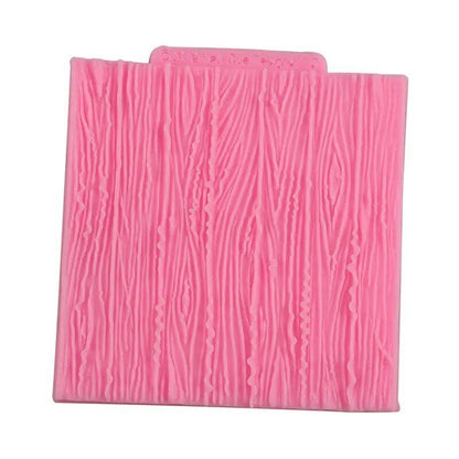 Tree Bark Texture Wood Pattern Silicone Mould Mat Fondant Cake Decoration Mold