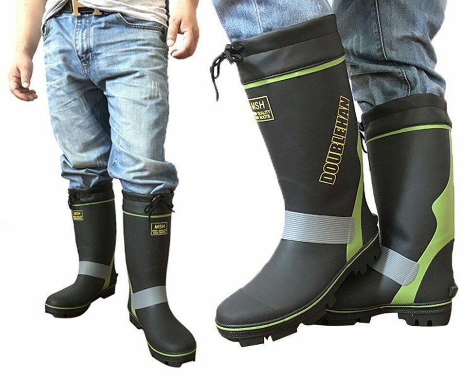 Fishing Waterproof Boots Outdoors Gear Supplies Garden Farms Working Water Shoes