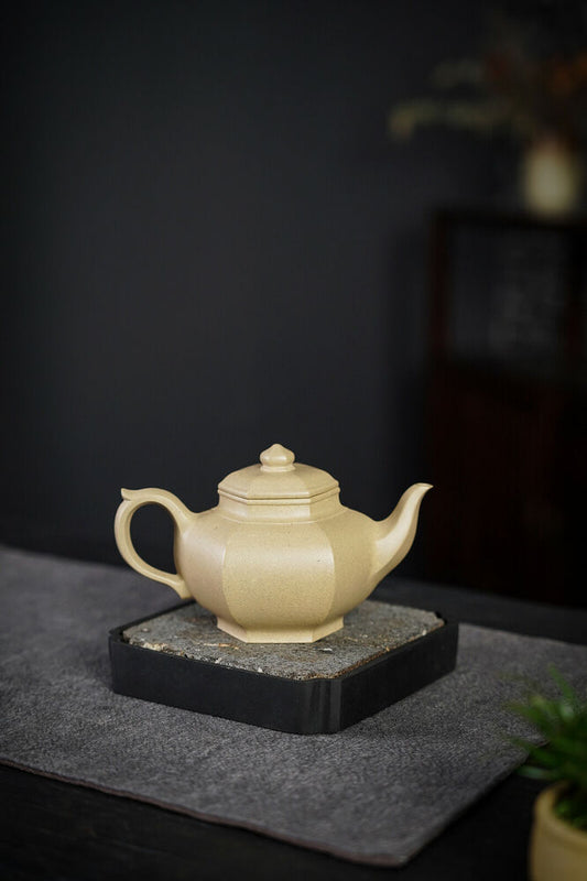 350cc China Yixing Handmade Purple Sand Green Clay Teapot Xiaoyinghu Teapot-