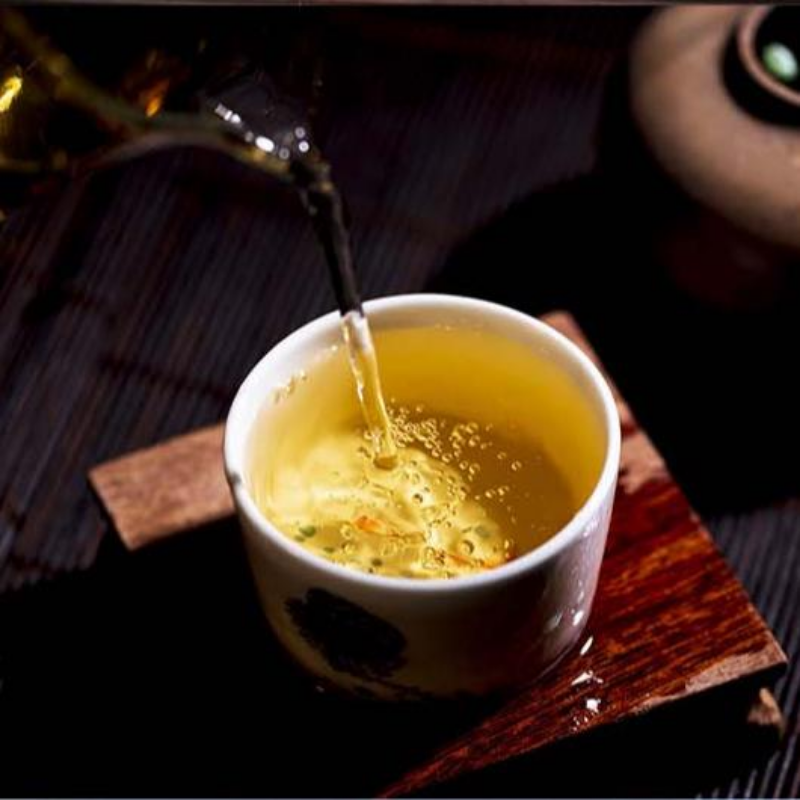 200g Yunnan Puerh Tea Mannuo Premium Pu-erh Raw Tea Cake Organic Pu'er Green Tea