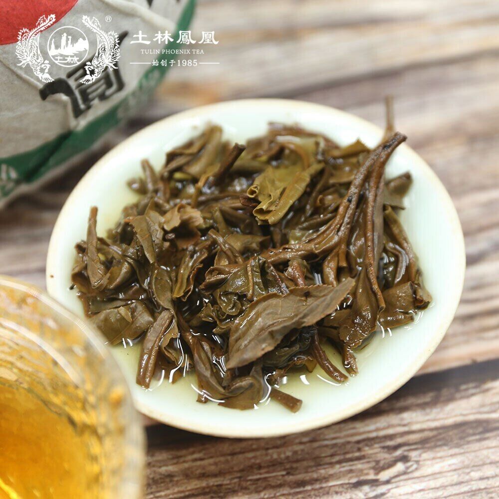 TuLin Phoenix China Cha 2011 The Puer "Fu" Cha Puerh Tuocha 336g