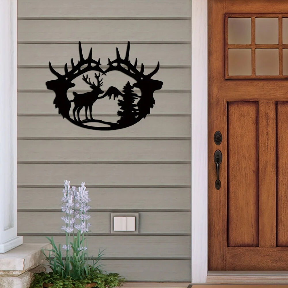 Deer Theme Decor Wall Art Decorations, Modern Wall Decor,Bedroom Decor Sticker