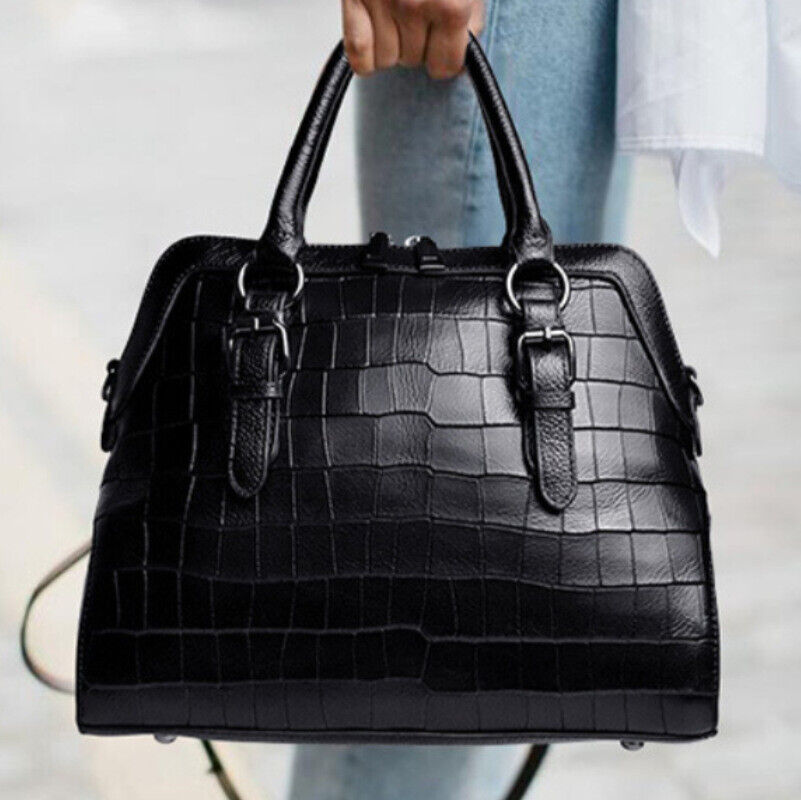 Women Handbag Genuine Leather Hobo Satchels Tote Crossbody Shoulder Bag Purse