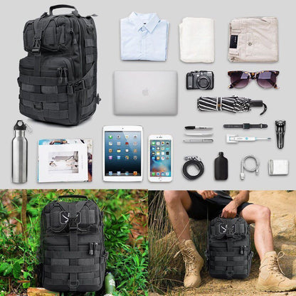 Military Tactical Pack Backpack Army Bag Hiking Travelling Backpacks Chest Bags