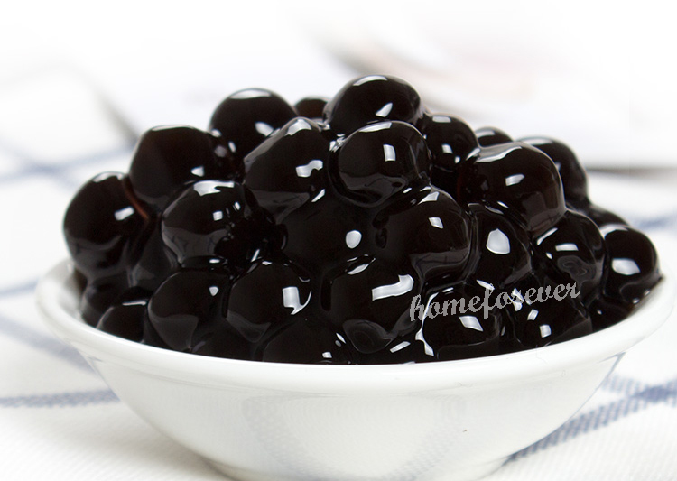 Guangxi Bubble Milk Tea Black/Brown Tapioca Pearls 广禧黑珍珠/琥珀珍珠木薯粉圆