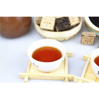 500g Yunnan Menghai Glutinous Rice Pu-erh Tea Pu-erh Mini Tuocha Square Brick