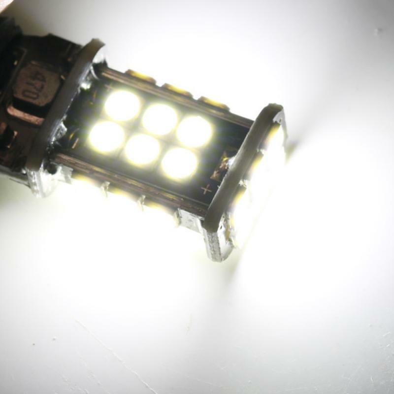 LED Super Bright Reversing Light Car Backup Reserve Lights Tail Lamp Xenon 2Pcs