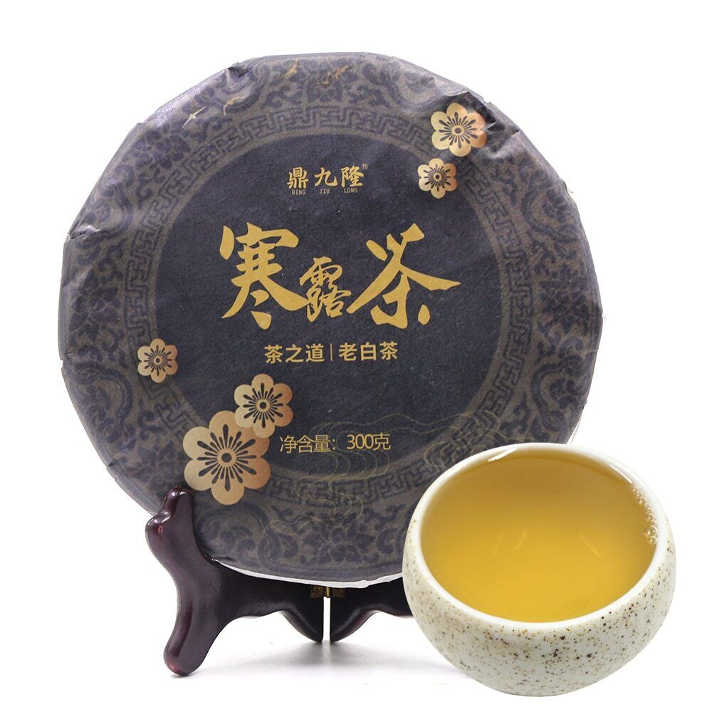 HanLu Chinese White Tea Old Bai Cha Tea Leaf Cake 300g