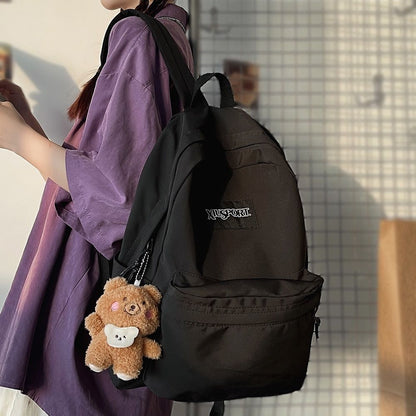 Book Backpacks School Nylon Bag Teen College Student Waterproof Bag 32*13*40 CM