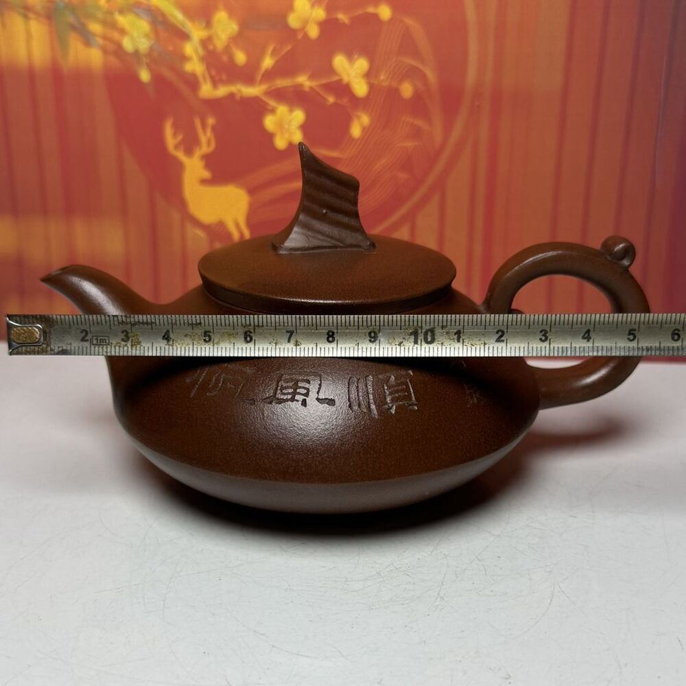 Chinese Yixing Purple Clay Teapot Zisha Handmade Ceramic Exquisite Teaware Rare