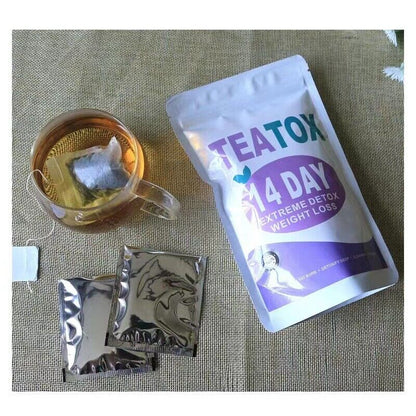 Natural Herbal Flat Tummy Tea Detox Blend Weight Loss & Fat Burner Slimming tea