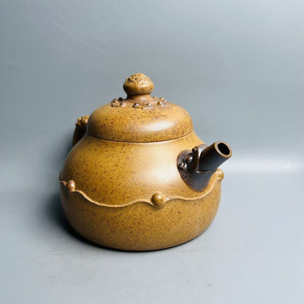 Vintage Chinese Yixing Purple Clay Teapot Zisha Ceremony Exquisite Teaware Rare