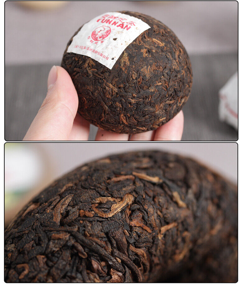 Xia Guan 2019 Ripe Pu-erh cooked Tuo China Cha er Yunnan Xiaguan Tuocha 100g BOX