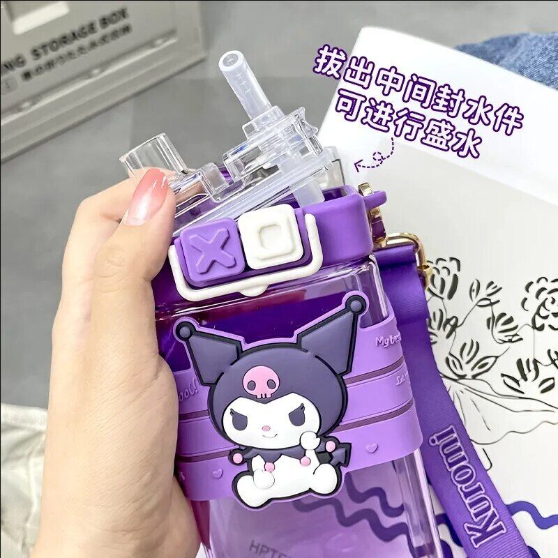 Water Cup My Melody Kuromi Cinnamoroll Coolmipenk Cup Space Cup Straight Drink