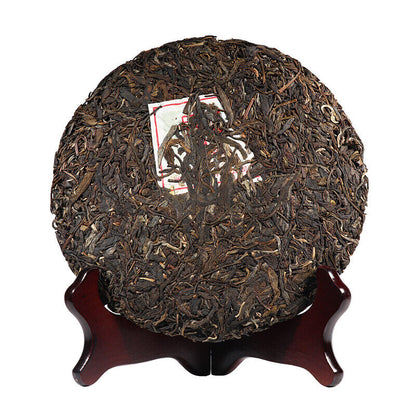 2017 LAN CANG ANCIENT TEA Puer Qi Zi Bing 007 Pu-erh Tea Cake 357g Raw Pu'er Tea