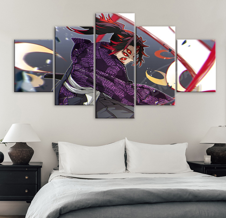 5 animation HD spray painting canvas painting oil painting 224#