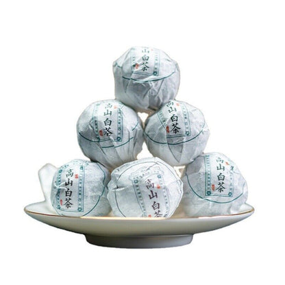 Yunnan white tea Shoumei white tea dragon pearl spherical handmade dragon pearl