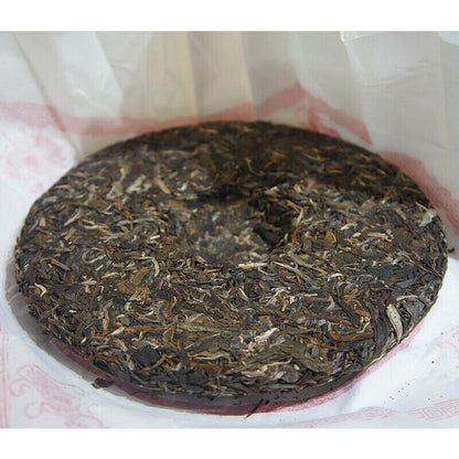 357g 88 Green Cake Banzhang Big Tree ChinaTea Pu'er Pu-erh Tea Raw Tea