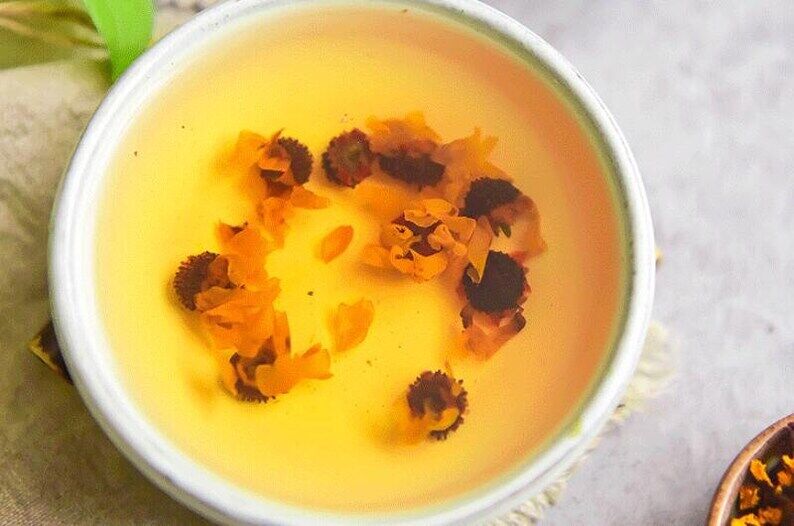 Organic Kunlun Snow Daisy Dried Chrysanthemum Tea Makes A Healthy Tea
