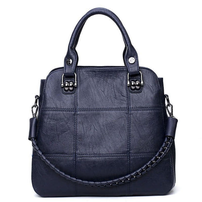 Women Shoulder Crossbody Bag Leather Messenger Bags Luxury Tote Elegant Handbag