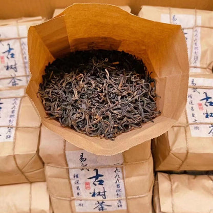 300g Yunnan Loose Leaf Old Pu'er Tea 1999 Yiwu Aged Pu-erh Ripe Tea Cooked Puerh