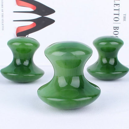 Acupuncture Massagers Scraper Natural Beeswax Facial Spa Therapy Tools 6x4x5.5cm