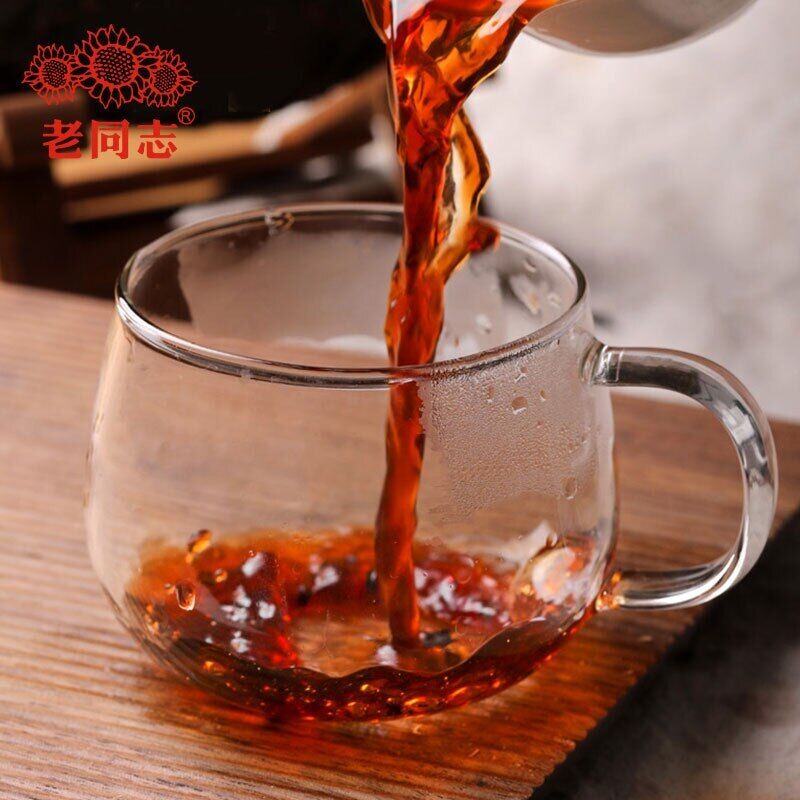 2022 Haiwan Shu Puerh Tea Specialty Batch 221 Ripe Puer Chinese Tea Cake 400g