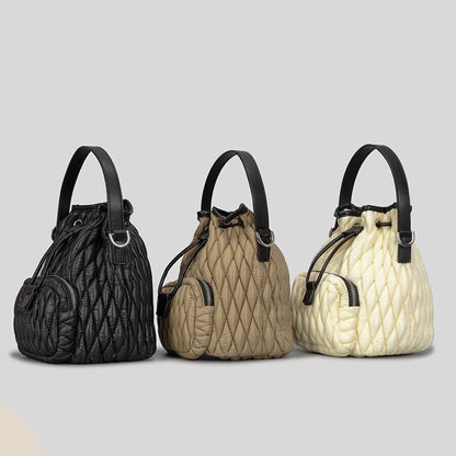 Bags Women Ruched Shoulder Crossbody Bag Handbag Ladies Handle Bags