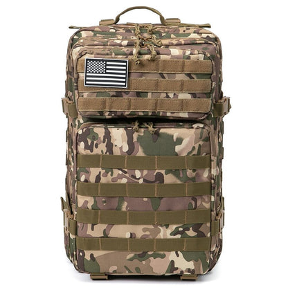 50L Tactical Men Molle Camouflage Army Backpack Hunting Camping Out Bag