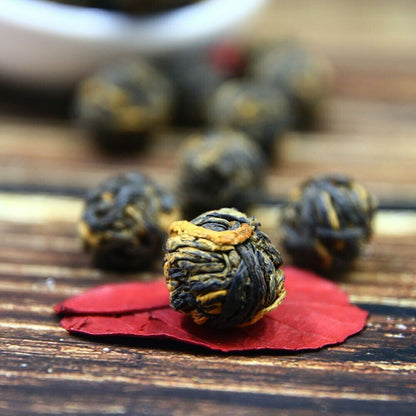 2023 Yunnan Ancient Trees Golden Pearl Dian Hong Chinese Black Tea 100g