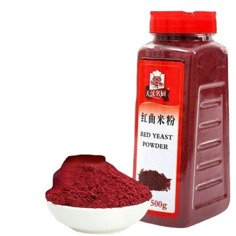 500g Top-Grade Natural Red Yeast Powder Monascus Purpureus China Herbal Product