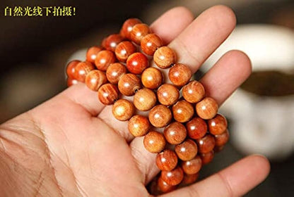 10-20mm beads Wooden Bracelet Raja Kayu Wood Agathis Alba Bead Mala Prayer Beads