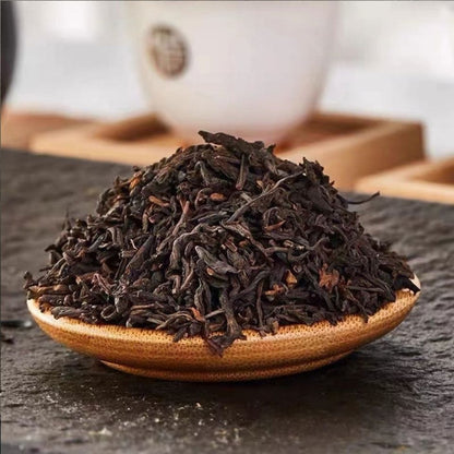 250g CHINA TEA 6166 Aged Wuzhou Dark Tea Liu Pao Hei Cha Liu Bao Black In Basket