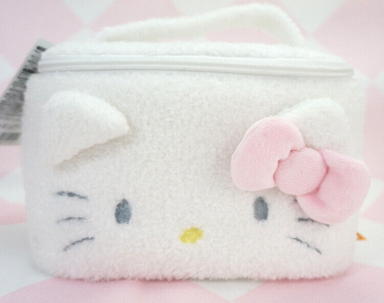 Kuromi Cute Large Capacity Makeup Bag Women's Portable Travel Plush Storage Bag