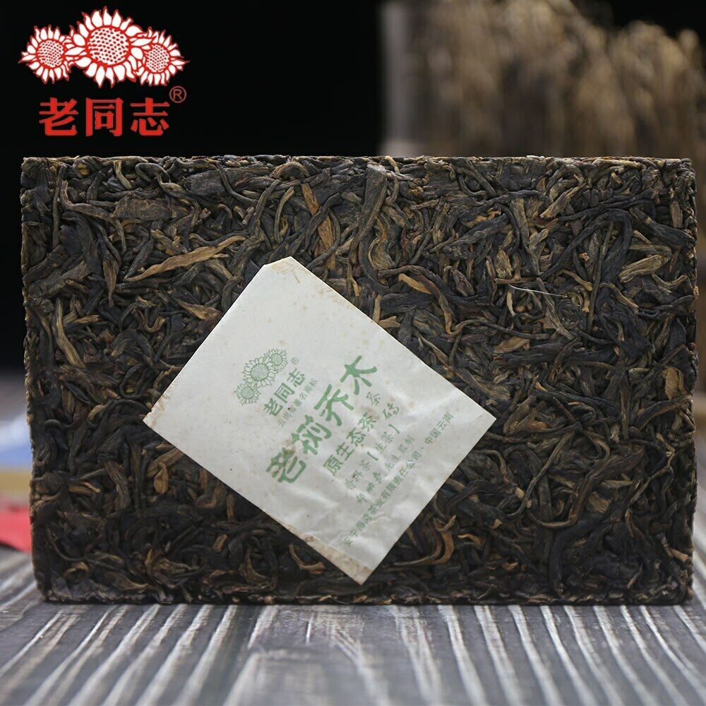Tea Pu Erh Lao Shu Qiao Mu Raw Pu Erh Tee Brick 250g/8.8oz