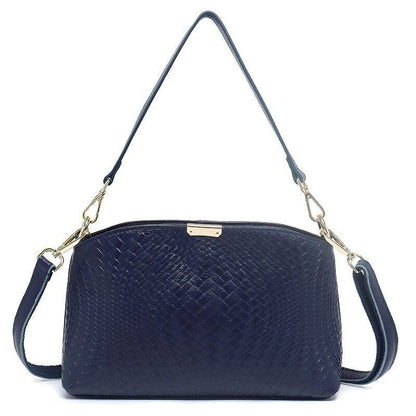 Luxury Artificial Leather Shoulder Bag Messenger Cotton Crossbody Shell Blue Red