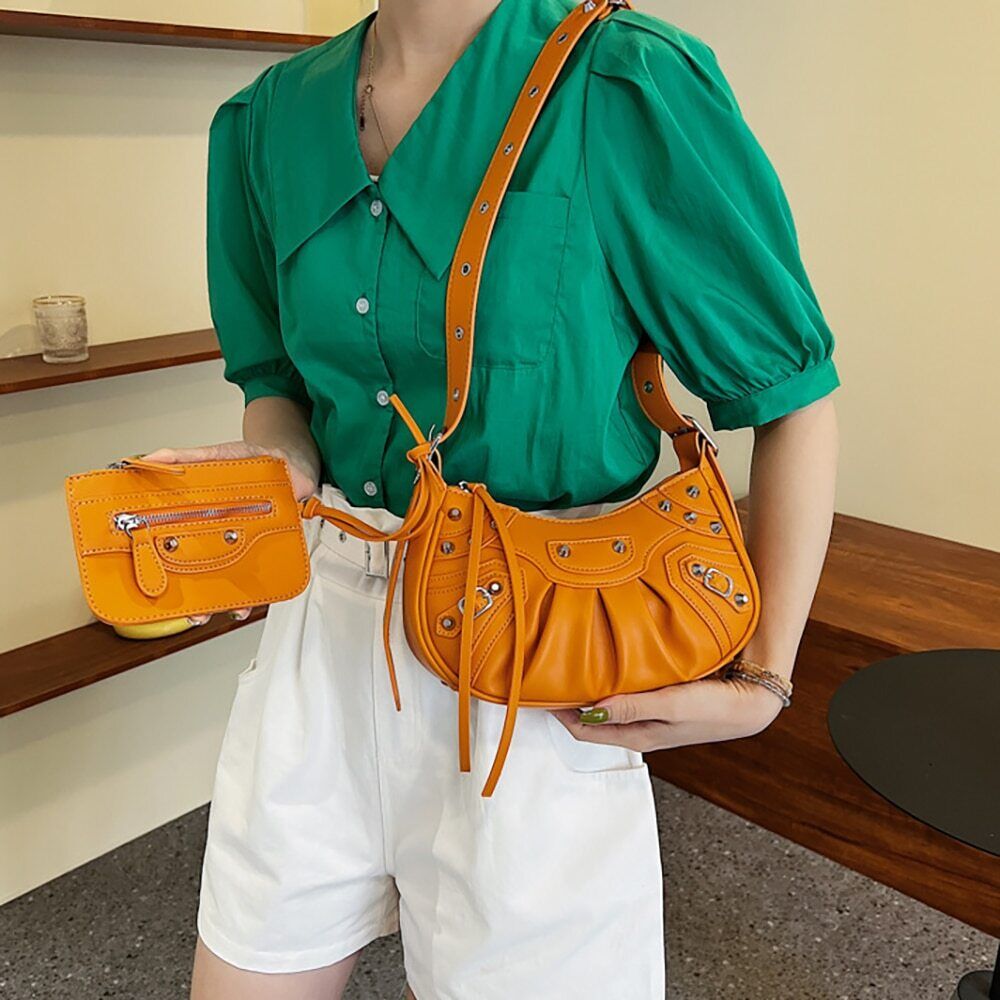 Women Tassel Handbags And Purses Shoulder Bag Crossbody Purse Leather Bags