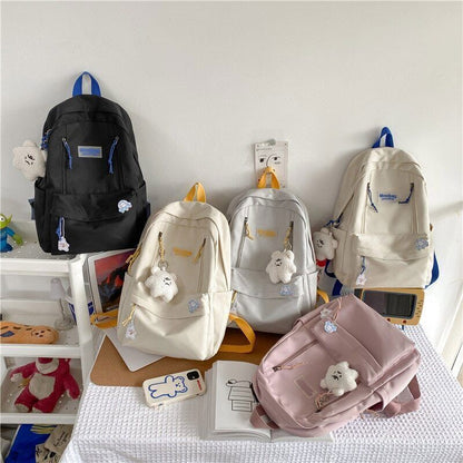Women Backpack Girls Laptop Student Shoulder School Bag Schoolbag Boys Bagpack