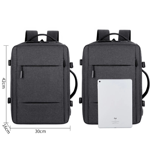 Men Backpack Charging Male Laptop Bagpack Business Travel Luggage Bag
